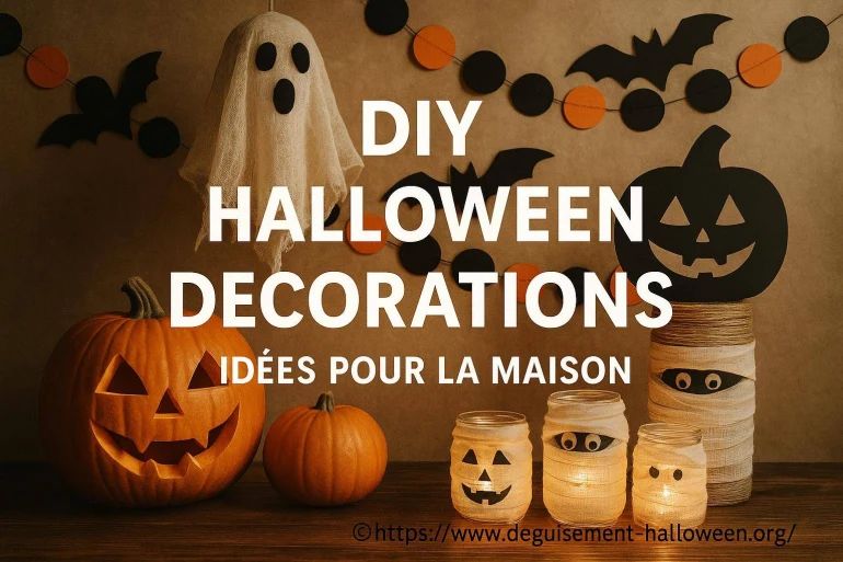 DIY Halloween decorations : idées originales pour décorer votre maison