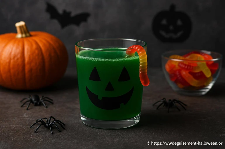 Recette halloween boisson sans alcool pour petits et grands