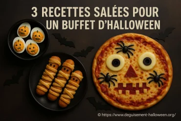 3 recettes salées pour un buffet d’halloween réussi