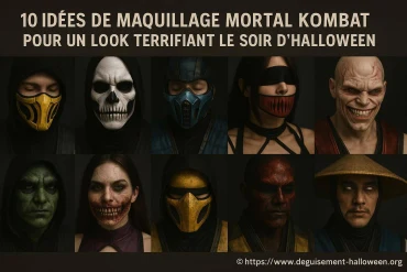 10 idées de maquillage Mortal Kombat pour un look terrifiant le soir d’Halloween