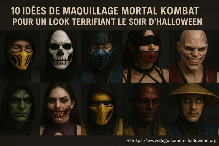 10 idées de maquillage Mortal Kombat pour un look terrifiant le soir d’Halloween