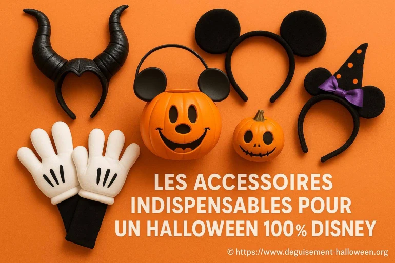 Les accessoires indispensables pour un Halloween 100% Disney