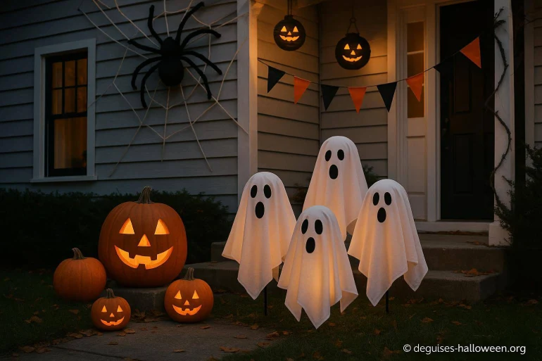 DIY Halloween decorations outdoor : idées et inspirations pour décorer votre jardin