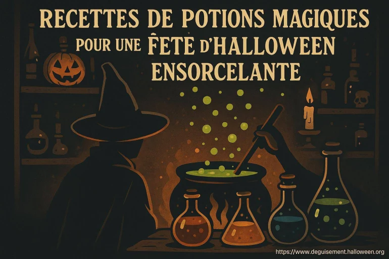 Recettes de potions magiques pour une fête d’Halloween ensorcelante