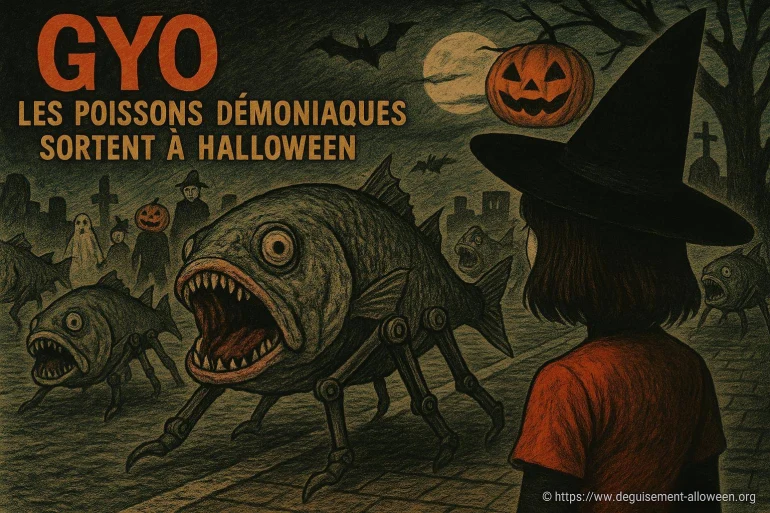 Gyo : quand les poissons démoniaques envahissent Halloween