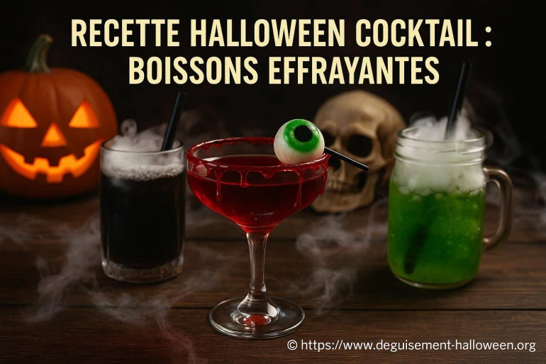 Recette halloween cocktail : comment préparer des boissons effrayantes