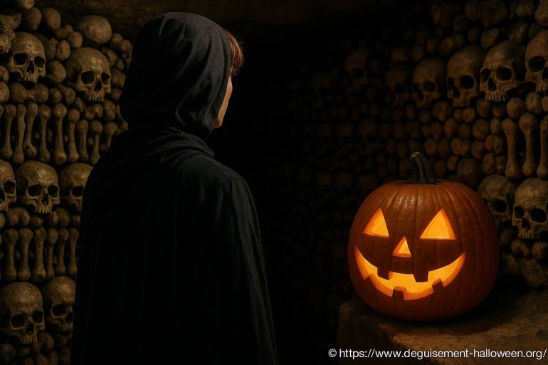 Visite macabre : plongez dans l’horreur d’Halloween aux Catacombes de Paris