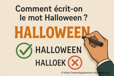 Comment écrit-on le mot halloween correctement ?