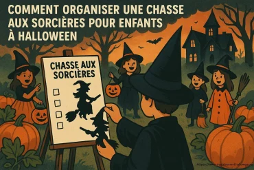 Comment organiser une chasse aux sorcières pour enfants à Halloween ?