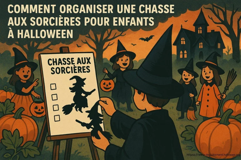 Comment organiser une chasse aux sorcières pour enfants à Halloween ?