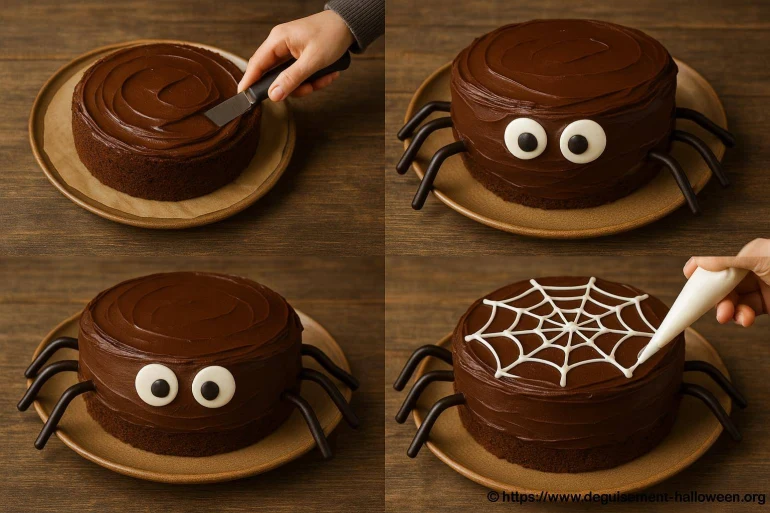 Recette gâteau araignée Halloween : suivez les étapes faciles
