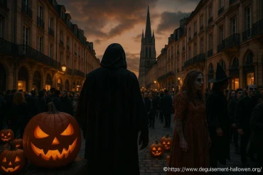 Quartier historique envahi : comment Halloween transforme Bordeaux