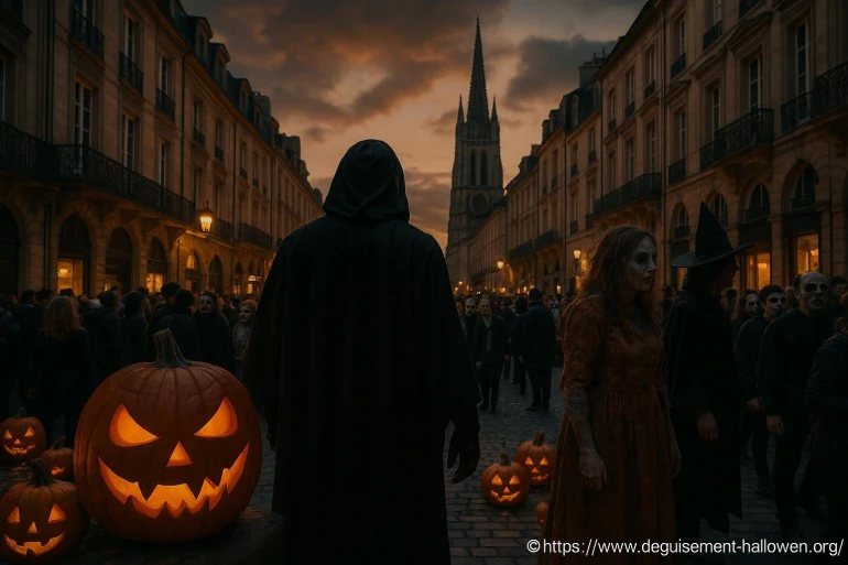 Quartier historique envahi : comment Halloween transforme Bordeaux
