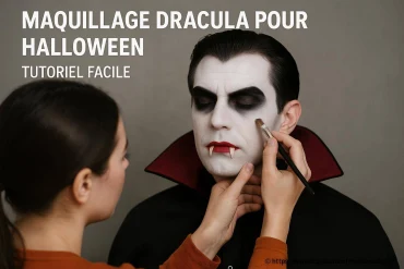 Maquillage dracula pour halloween : un tutoriel facile à réaliser