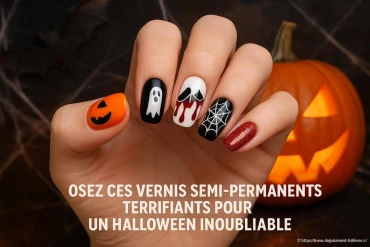 Choisir et porter un vernis semi permanent terrifiant pour halloween 2025