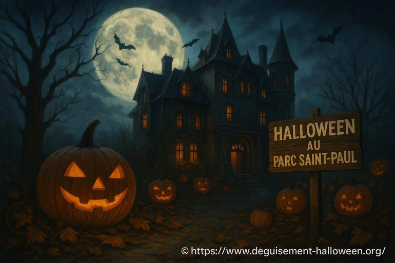 Manoir hanté et citrouilles : vivez Halloween au Parc Saint-Paul
