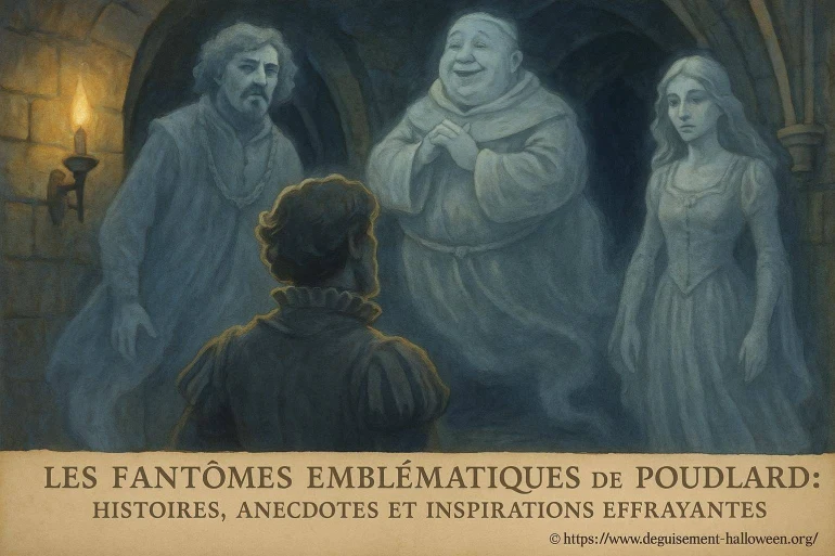 Les fantômes emblématiques de Poudlard : histoires et mystères effrayants