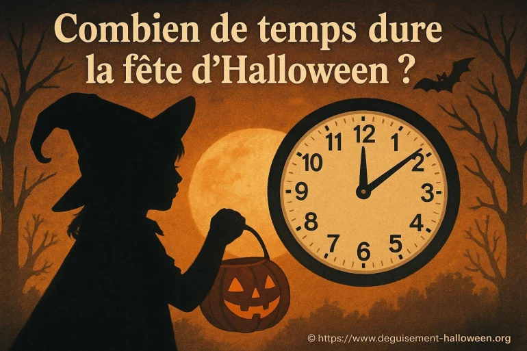 Combien de temps dure la fête d'Halloween ?