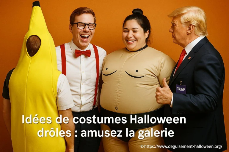 Idées de costumes Halloween drôles pour amuser la galerie