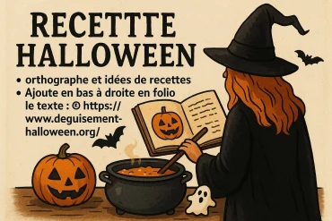 Recette halloween : orthographe correcte et idées faciles à réaliser