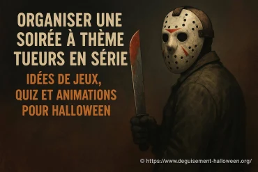 Organiser une soirée à thème tueurs en série : idées de jeux, quiz et animations pour Halloween