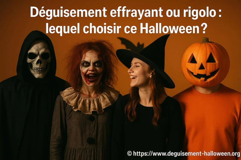 Déguisements effrayants ou rigolos : lequel choisir pour halloween ?