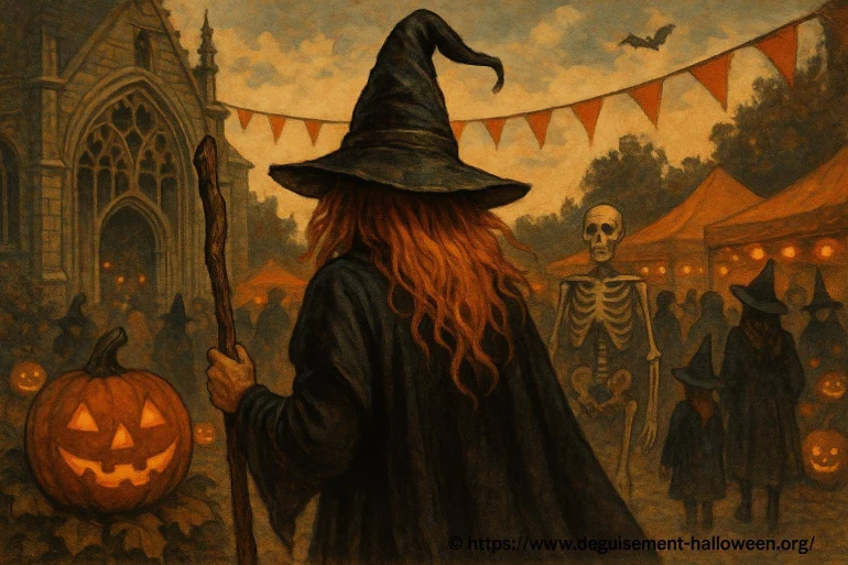 La fête de la sorcière au cloître-pleyben le 5 octobre : halloween avant l’heure