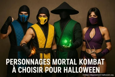 Personnages Mortal Kombat à choisir pour un costume d'halloween réussi