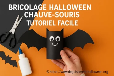 Bricolage Halloween chauve-souris : un tutoriel facile pour décorer