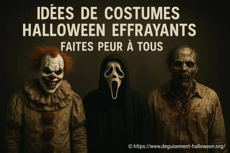 Idées de costumes Halloween effrayants pour faire peur à tous