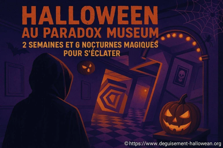 Halloween au paradox museum : deux semaines et six nocturnes magiques à paris