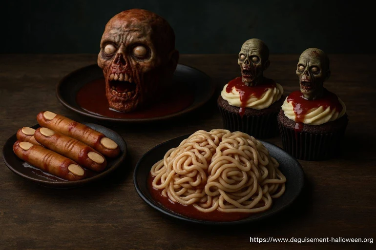 Recettes originales et effrayantes inspirées de l'univers zombie pour halloween