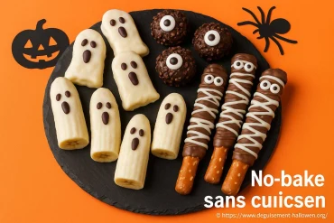 Recette halloween sans cuisson : idées rapides et faciles à réaliser