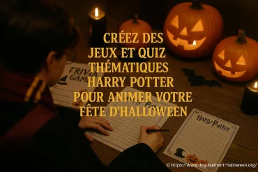 Créer des jeux et quiz Harry Potter pour animer votre fête d’Halloween