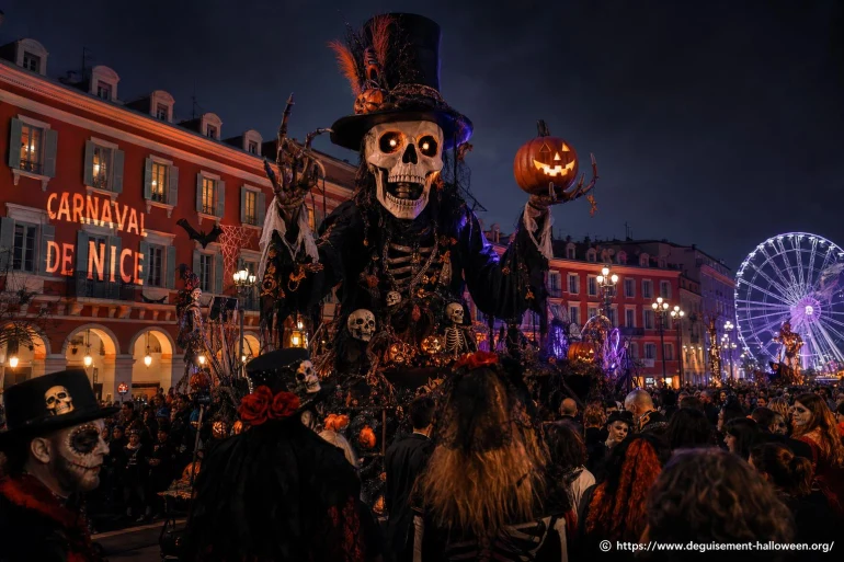 Carnaval sombre : comment Halloween s'invite à Nice