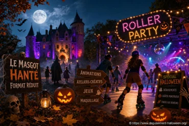 Vacances de la toussaint en creuse : animations halloween, roller party et masgot hanté