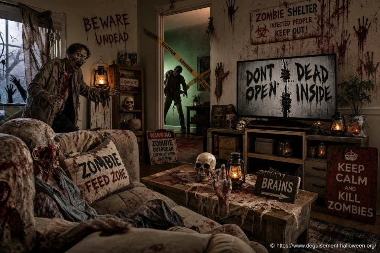 Décorer sa maison sur le thème des zombies : conseils et accessoires incontournables