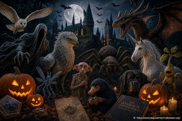 Toutes les créatures magiques de la saga Harry Potter qui incarnent l’esprit d’Halloween