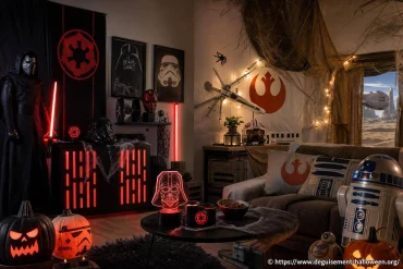 Idées de décoration Star Wars pour transformer votre maison en antre de Sith ou base rebelle à Halloween