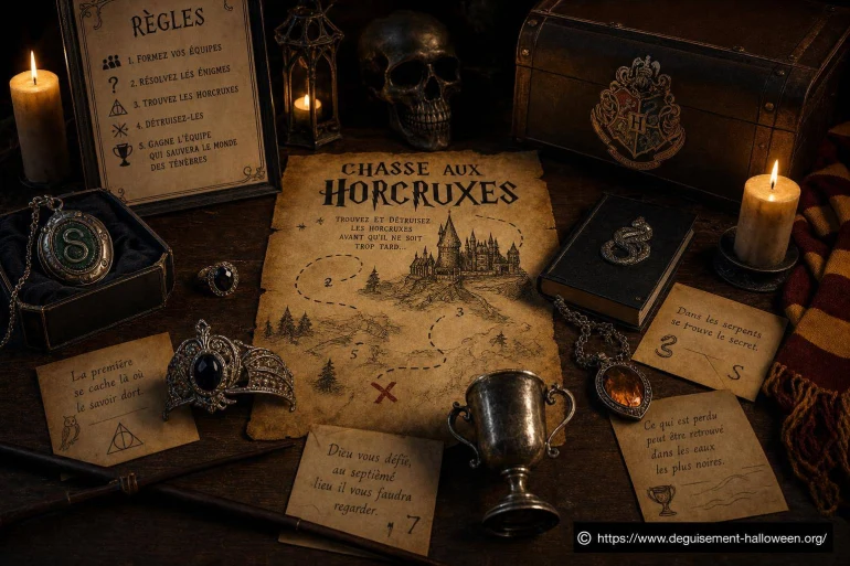 Comment organiser une chasse aux Horcruxes pour Halloween : règles et idées DIY