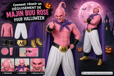 Comment réussir un déguisement de Majin Buu rose pour Halloween