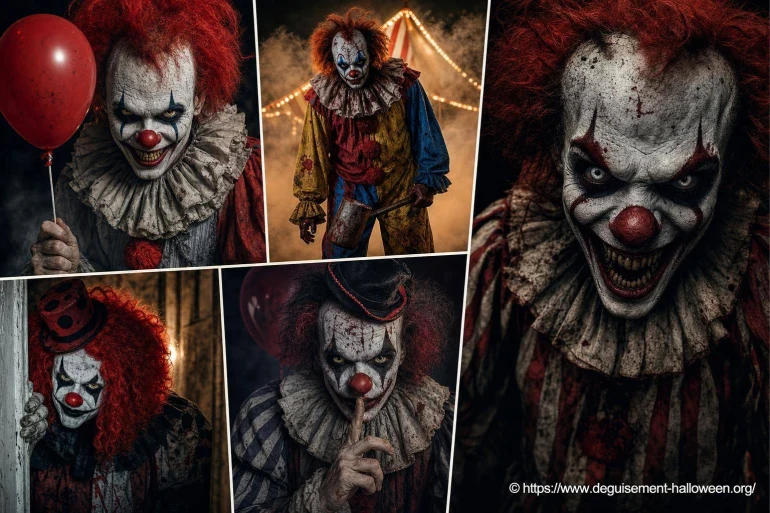 Photos de clown d’Halloween : les images les plus effrayantes