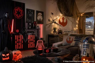 Idées de décoration Star Wars pour transformer votre maison en antre de Sith ou base rebelle à Halloween