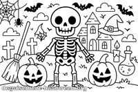 Coloriages de Halloween