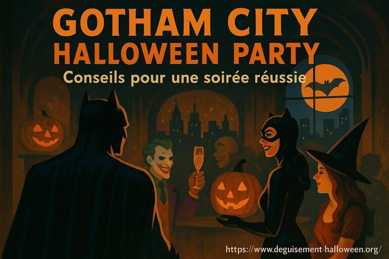 Gotham City Halloween party : conseils pour réussir votre soirée