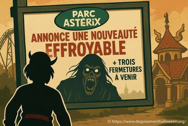 Le parc astérix dévoile une nouveauté effroyable et annonce trois fermetures pour halloween 2025