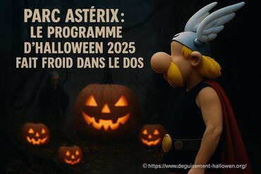 Peur sur le parc : le programme halloween 2025 au parc astérix