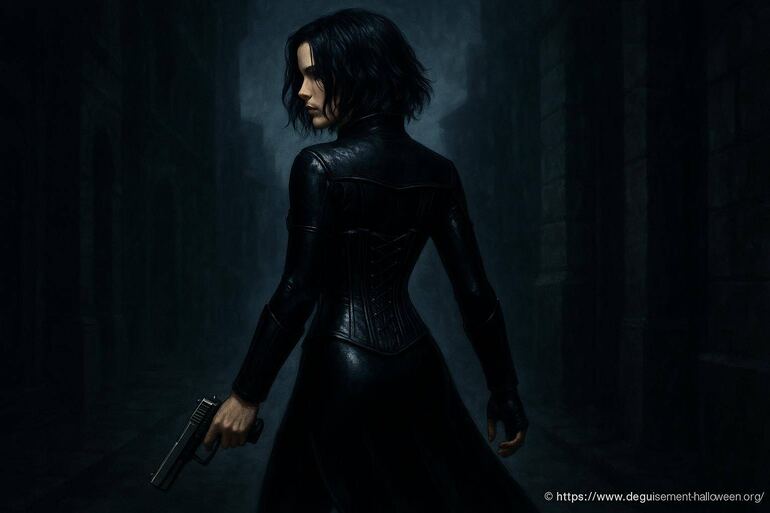 Selene la guerrière vampire : icône sombre de la saga Underworld