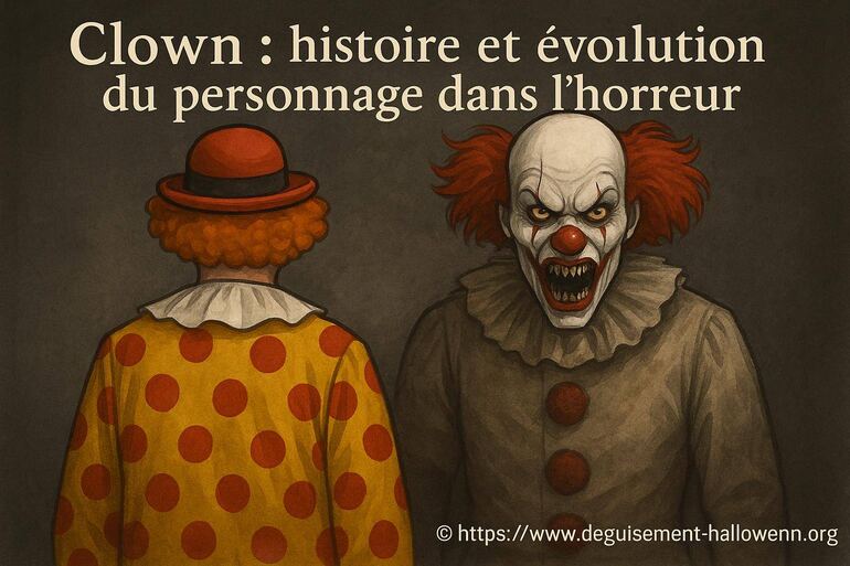 Clown dans l’horreur : histoire et évolution d’un personnage terrifiant