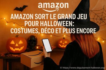 Amazon sort le grand jeu pour halloween avec costumes, déco et plus encore
